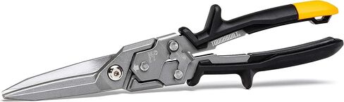 ToughBuilt - Straight Long Cut Aviation Snips - One Handed Lock Operation - (TB-H4-60-SL) in Saudi Arabia