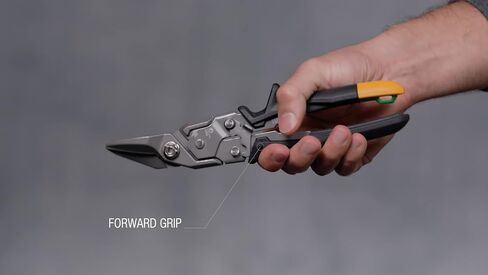 ToughBuilt - Straight Long Cut Aviation Snips - One Handed Lock Operation - (TB-H4-60-SL) in Saudi Arabia