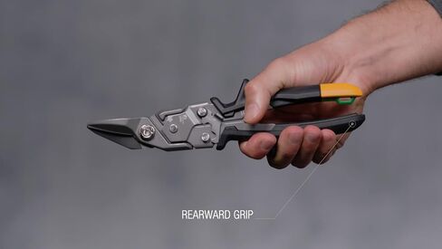 ToughBuilt - Straight Long Cut Aviation Snips - One Handed Lock Operation - (TB-H4-60-SL) in Saudi Arabia