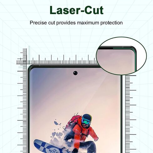 (3+2 حزمة) واقي شاشة Pixel 6 Pro + واقي عدسة كاميرا عالي الدقة، تغطية كاملة منحنية ثلاثية الأبعاد، سهل التركيب، زجاج مقسى 9H، متوافق مع بصمات الأصابع بالموجات فوق الصوتية، لهاتف Google Pixel 6 Pro 5G 6.7 بوصة in Saudi Arabia