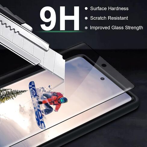 (3+2 حزمة) واقي شاشة Pixel 6 Pro + واقي عدسة كاميرا عالي الدقة، تغطية كاملة منحنية ثلاثية الأبعاد، سهل التركيب، زجاج مقسى 9H، متوافق مع بصمات الأصابع بالموجات فوق الصوتية، لهاتف Google Pixel 6 Pro 5G 6.7 بوصة in Saudi Arabia