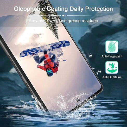 (3+2 حزمة) واقي شاشة Pixel 6 Pro + واقي عدسة كاميرا عالي الدقة، تغطية كاملة منحنية ثلاثية الأبعاد، سهل التركيب، زجاج مقسى 9H، متوافق مع بصمات الأصابع بالموجات فوق الصوتية، لهاتف Google Pixel 6 Pro 5G 6.7 بوصة in Saudi Arabia