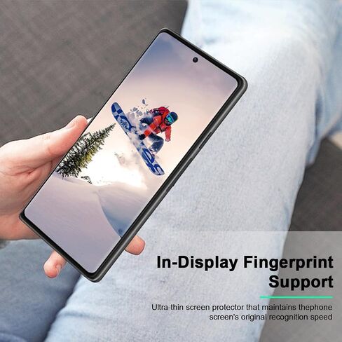 (3+2 حزمة) واقي شاشة Pixel 6 Pro + واقي عدسة كاميرا عالي الدقة، تغطية كاملة منحنية ثلاثية الأبعاد، سهل التركيب، زجاج مقسى 9H، متوافق مع بصمات الأصابع بالموجات فوق الصوتية، لهاتف Google Pixel 6 Pro 5G 6.7 بوصة in Saudi Arabia
