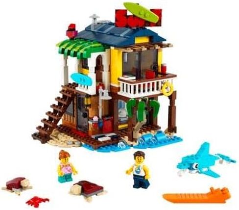 LEGO Creator 3in1 Surfer Beach House 31118 Building Toy Set for Kids, Boys, and Girls Ages 8+ (564 Pieces) in Saudi Arabia