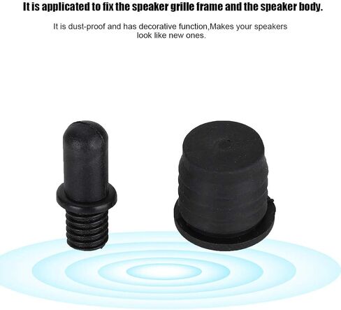 أدلة شواية مكبر الصوت، 10 أزواج من البلاستيك المقاوم للغبار، مجموعة أدوات ربط مكبر الصوت، أبازيم مكبر الصوت، أزرار كبس in Kuwait