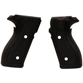 Hogue 47139 Sig P227 Da/SA Grips, Pirahna G10 Solid Black
