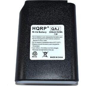 HQRP Battery Replacement for Motorola Astro Saber, MX1000, MX2000, MX3000, MX3010, T2000, Saber 1 2 3 I I-R II II-R III, NTN4538 NTN4593 NTN4594 NTN4595 NTN4592 Two-Way Radio