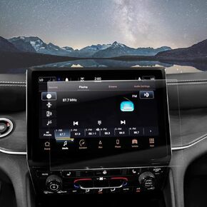 INTGET 10.1 Inch Navigation Screen Protector for Jeep Grand Cherokee L Accessories 2022 2021 for Dodge Durango Accessories Premium Tempered Glass Center Control Touch Screen Protective Film