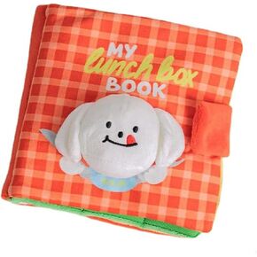 Dog Enrichment Toys, Interactive Sniff Mat Cute Slow Feeder Dog Snuffle Book Interactive Dog Toys Dog Feeding Mat Squeaky Snuffle Mat Puzzle Toys for Pet