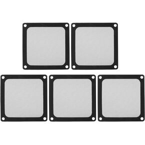 Generic 5Pcs PC Computer Case Cooler Fan Dust Filter, Tiny Aperture, High Ventilation Rate, Predrilled Screw Holes,Magnetic Fan Filter, 80Mm for PC Chassis Power Supply, Genericrq0gx56dbu
