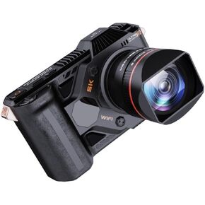 5K Digital Camera with 64GB Card, 50X Optical Zoom Professional Digital Cameras for Photography, 5G Infrared Night Vision 16:9 Vlogging Camera for Travel