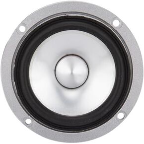 3 Inch Full Range Speaker Driver Metal Cone Unit for Desktop HiFi DIY, Al-3, Lot of 2 Units