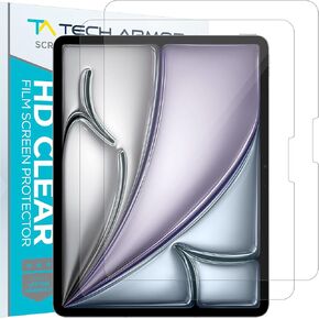 Tech Armor Matte Anti-Glare Film Screen Protector for iPad Air 13 Inch 2024 - Perfect for Drawing, Writing, and Note-taking like on Paper 2 Pack