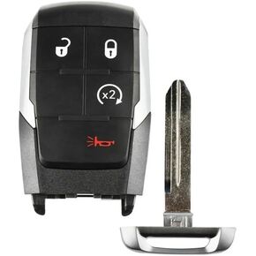 Keyless Entry Smart Remote Key Fob Replacement for Ram 2500, 3500, 4500, 5500 2019 2020 2021 2022 2023 2024 433MHz FCC ID: GQ4-76T, GQ476T, P/N: 68538048AB