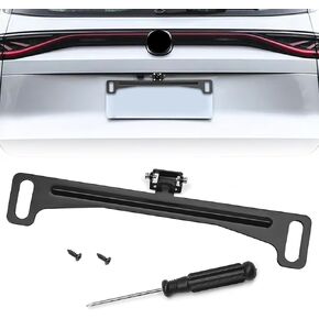 Universal Car Rear View Camera License Plate Bracket, License Plate Camera Mount, Installation Holder for Backup Camera Reverse Camera, Reverse Rear View Backup Camera Kit