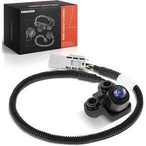 A-Premium Park Assist Camera Rear View Backup Reverse Camera Compatible with Select Chevrolet Models - 2009 2010 2011 2012 Traverse - Replace# 15926125