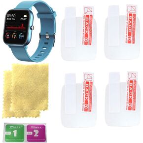 screen protector for firyawee smart watch protector with 4PCS in one pack
