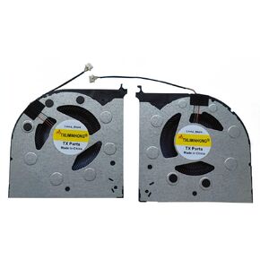 New Compatible CPU and GPU Cooling Fan for Lenovo Legion 7i Y9000K 2020H Legion C7 7-15IMH05 Legion 7-IMHG05 2060 2070 2080 Series NS8CC11-20C03 NS8CC12-20C04 DC12V 0.5A Fan