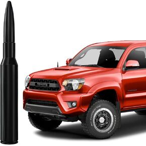 4 Inch Short Aluminum Antenna for Toyota Tacoma (1995-2016), Toyota Tacoma Antenna Replacement Mast