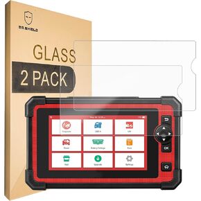 Mr.Shield Screen Protector Compatible with LAUNCH X431 CRP919E, X431 CRP919X, X431 CRP919E Elite [Tempered Glass] [2-PACK] [Japan Glass with 9H Hardness]