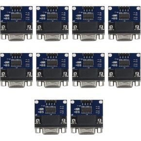 10pcs RS232 to TTL Module Female Serial Port to TTL COM Serial Port 3.3V-5.5V MAX3232 chip