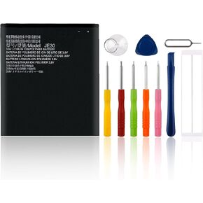 Replacement Battery Compatible with Motorola E5 Play/E Play (5th Gen.) JE30 with Toolkit