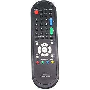 GA667WJSA Replacement Remote Control fit for Sharp TV LC-32D49 LC-32D49U LC-37SB24 LC-32D44 LC-32D44U LC32D47U LC52SB55U LC37D44U LC-32D47 LC-32D47UT LC-40D78UN LC-46SB57U LC-32SB27UT LC-52SB55U