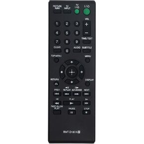 RMT-D187A Replace Remote Control Applicable for Sony DVD CD Player DVP-SR101P DVP-SR200P DVP-SR401HP DVP-NS718H DVP-SR500H DVP-NS710H DVP-SR500HP DVP-SR510P DVP-SR400P DVP-NS611HP