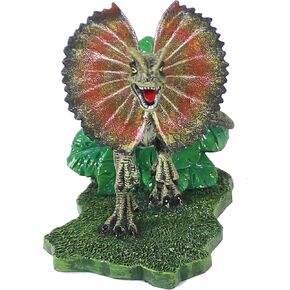 Penn-Plax Jurassic Park Officially Licensed Aquarium Decoration – Dilophosaurus – Safe for Freshwater and Saltwater Fish Tanks – Medium