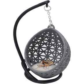 Jumping Spider Hide, Hidden Jumping Spider Habitat, Spider Hideout Decoration, Pet Spider Enclosure Accessories, Jumping Spider Enclosure, Small Pets Toy Resin Swing