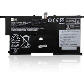 00HW003 00HW002 SB10F46440 SB10F46441 Laptop Battery Replacement for Lenovo X1 Carbon Gen 3 2015 Series(15.2V 50Wh)