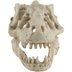 emours Reptile Hideout Skull Vivarium Aquarium Fish Tank Ornament Cave Decoration