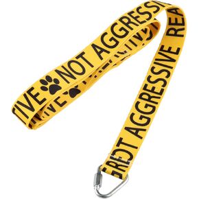 JXGZSO Reactive Dog Leash Dot Not Pet Working Dog Leash Service Dog Leash Wrap (Reactive not Aggressive DL)