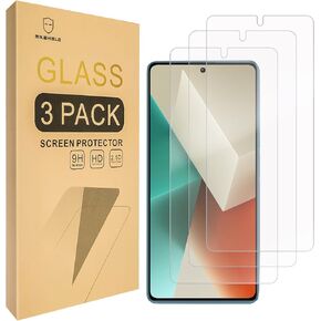 Mr.Shield [3-Pack] Screen Protector For Xiaomi (Redmi Note 13 5G) [Tempered Glass] [Japan Glass with 9H Hardness] Screen Protector