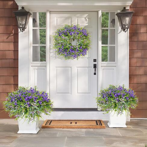 64Pcs Fall Flowers Outdoor Faux Fall Flowers Plants UV Resistant Autumn Artificial Plastic Flowers Greenery Fall Decoration for Outside Home Porch Patio Thanksgiving Decoration in Saudi Arabia