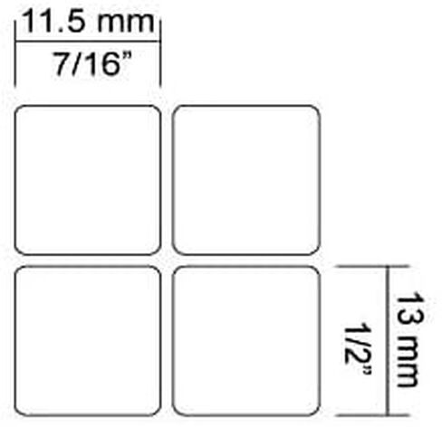 English US Large Lettering (Upper CASE) Non Transparent Keyboard Stickers with Yellow Background for PC Computer LAPTOPS Desktop Keyboards in Saudi Arabia