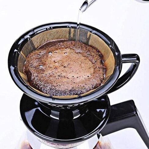 No.6 Coffee Filter Moka Pot Filter Paper, 100 Pcs in Saudi Arabia