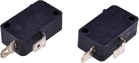 2X مفاتيح باب الميكروويف 3405-001033 3405-001034 بديل لفرن ميكروويف LG GE Hotpoint SZM-V16-FD-62 SZM-V16-FD-63 WB24X830 3405-000178 253820 in Saudi Arabia