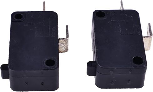 2X مفاتيح باب الميكروويف 3405-001033 3405-001034 بديل لفرن ميكروويف LG GE Hotpoint SZM-V16-FD-62 SZM-V16-FD-63 WB24X830 3405-000178 253820 in Saudi Arabia