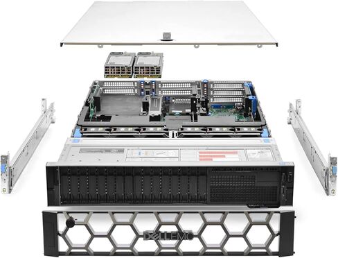 Dell PowerEdge R740 Server 2X Gold 6254 3.10Ghz 36-Core 96GB 16x 960GB SSD H730P (Renewed) in Saudi Arabia