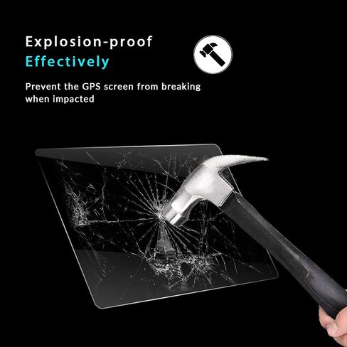 INTGET 10.1 Inch Navigation Screen Protector for Jeep Grand Cherokee L Accessories 2022 2021 for Dodge Durango Accessories Premium Tempered Glass Center Control Touch Screen Protective Film in Saudi Arabia