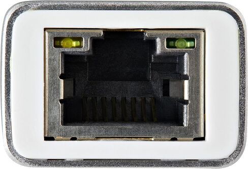StarTech.com USB-C to Gigabit Ethernet Adapter - Aluminum - Thunderbolt 3 Port Compatible - USB Type C Network Adapter (US1GC30A) in Saudi Arabia