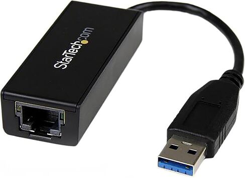 محول StarTech.com USB-C إلى Gigabit Ethernet - ألومنيوم - متوافق مع Thunderbolt 3 Port - محول شبكة USB من النوع C (US1GC30A) in Saudi Arabia