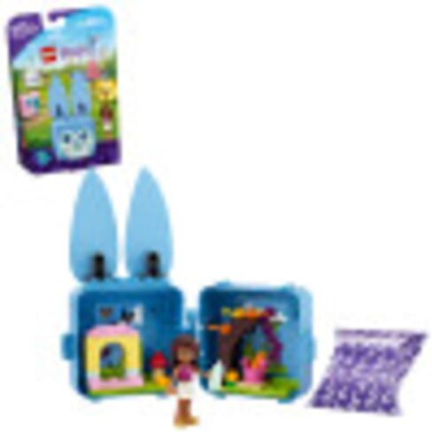 LEGO Friends Andrea’s Bunny Cube 41666 Building Kit; Rabbit Toy for Kids with an Andrea Mini-Doll Toy; Bunny Toy Makes a Creative Gift for Kids Who Love Portable Playsets, New 2021 (45 Pieces) in Saudi Arabia