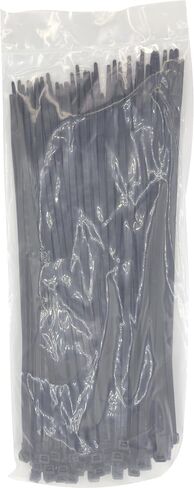 1007 100pk 11 Inch UV Resistant 50lbs Black Cable Zip Tie - Durable zip ties manufactured with UV resistant 6/6 nylon material, Strong blocky heads, Lots of zip ribs, Excellent for network gear in Saudi Arabia