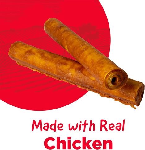 Rawhide Free Rings Dog Chews, Made with Real Beef, 7 Count in Saudi Arabia