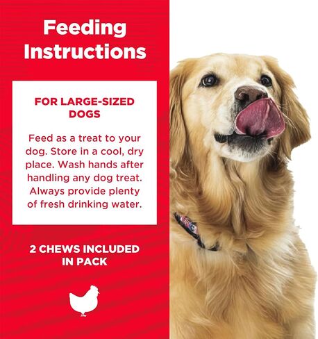 Rawhide Free Rings Dog Chews, Made with Real Beef, 7 Count in Saudi Arabia