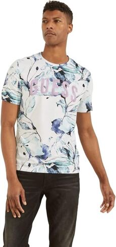 GUESS Men's Natt Floral Tee in Saudi Arabia