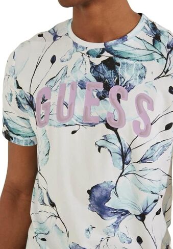 GUESS Men's Natt Floral Tee in Saudi Arabia