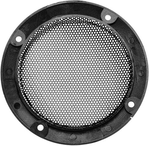 uxcell Speaker Grill Cover 2 Inch Mesh Decorative Circle Subwoofer Guard Protector Black 2pcs in Saudi Arabia